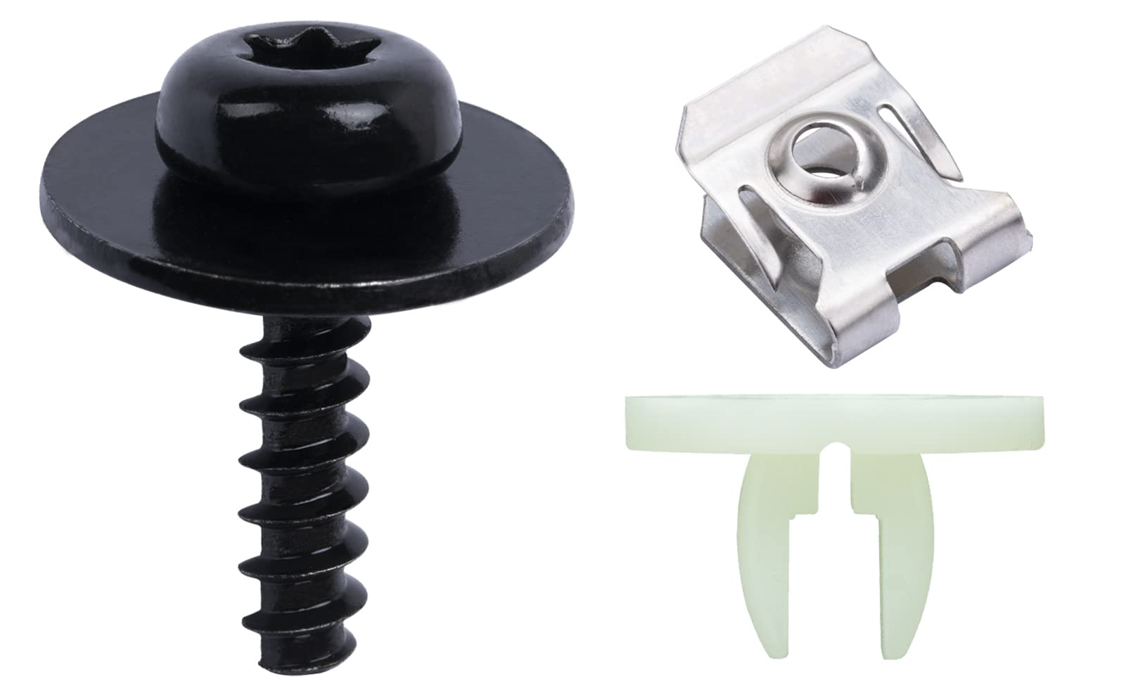 Amazon.com: OAUTOO 12Sets T30 Engine Splash Shield Guard